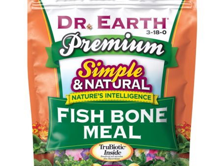 Dr. Earth Premium Natural Fish Bone Meal, 3-18-0, 2.5 lbs. Hot on Sale