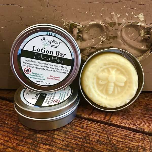 Take A Hike Lotion Bar - 100% Natural Bug Repellent For Cheap