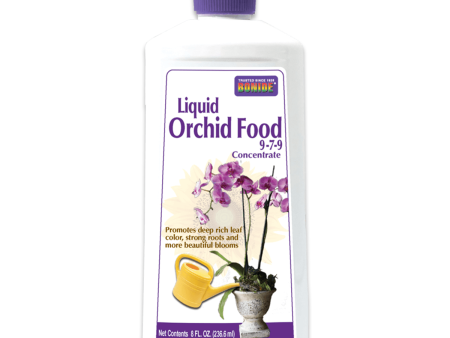 Bonide Orchid Liquid Food, 9-7-9, Concentrate, 8 oz. Fashion