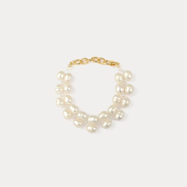 Double Strand Pearl Bracelet Cheap