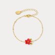 Begonia Flower Bracelet Hot on Sale