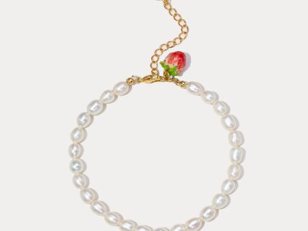 Strawberry Pearl Bracelet Discount