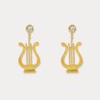 Aegean Lyre Earrings Supply