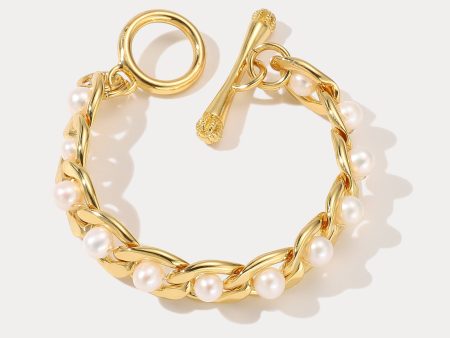 Pearl Twist Bracelet Hot on Sale