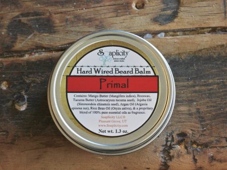 Primal Hard Wired Beard Balm Supply