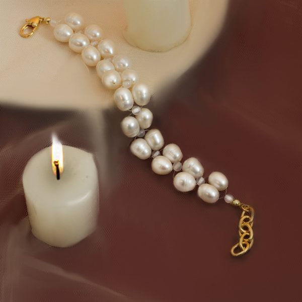 Double Strand Pearl Bracelet Cheap