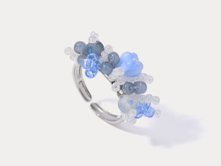 Czech Crystal Ocean Rings Discount