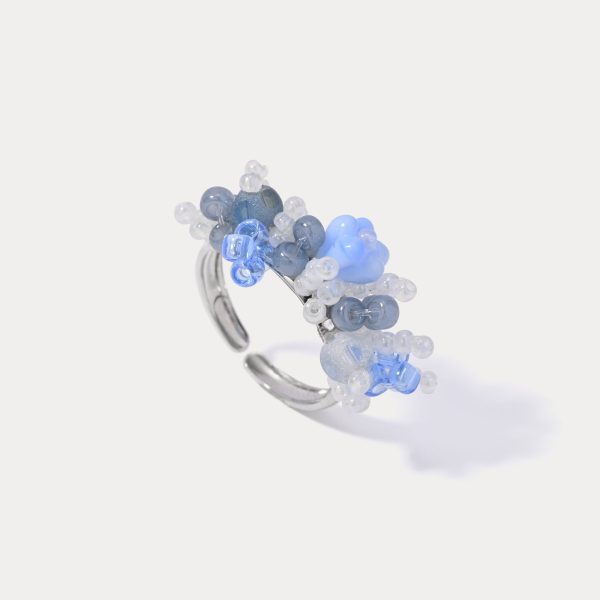 Czech Crystal Ocean Rings Discount