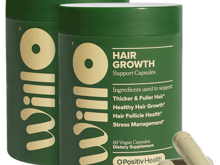 WILLO Hair Growth Support Capsule - 2 Bottle Hot on Sale