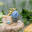 Turtle Egg Locket Necklace Hot on Sale