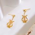 Aegean Lyre Earrings Supply