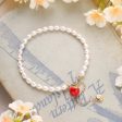 Apple Pearl Bracelet Online Sale