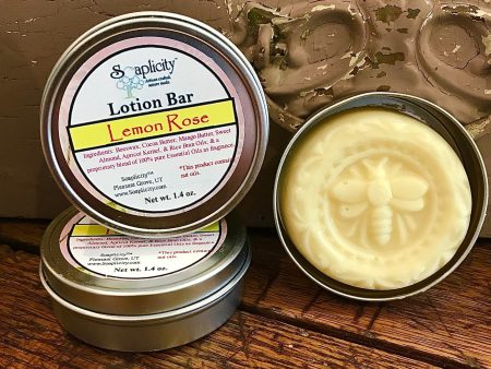 Lemon Rose Lotion Bar Discount