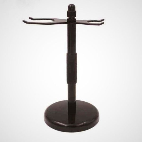 Shaving Stand for Brush and Razor - Black Gunmetal Online Sale