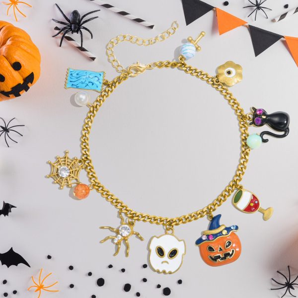 Halloween Charm Bracelet For Cheap