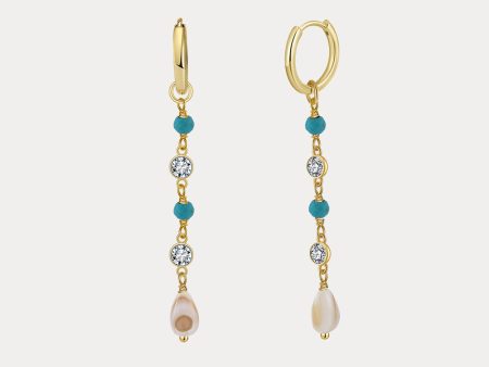 Ocean Breeze Drop Earrings Hot on Sale