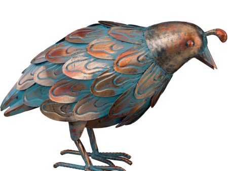 Regal Art and Gift Patina Quail with Head Down Sale