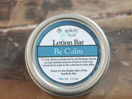 Be Calm Lotion Bar Sale