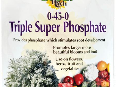 Bonide Garden Rich Triple Super Phosphate, 0-45-0, 4 lbs. For Cheap