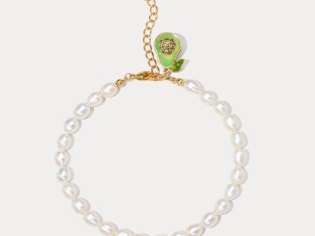 Avocado Pearl Bracelet For Cheap