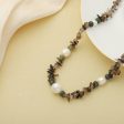 Boho Pearl Necklace on Sale