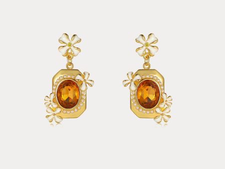 Osmanthus Fragrans Dangling Earrings Cheap