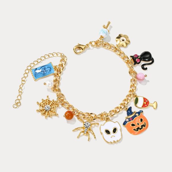 Halloween Charm Bracelet For Cheap