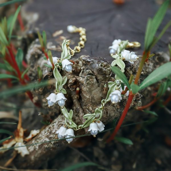 Lily Of The Valley Diamond Bracelet Online