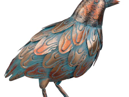 Regal Art and Gift Patina Quail with Head Up For Cheap