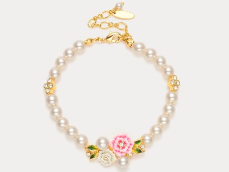 Wild Rose Pearl Bracelet Cheap