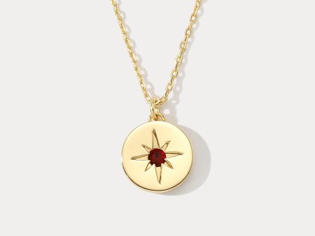 Burgundy Aurora Polaris Necklace Sale