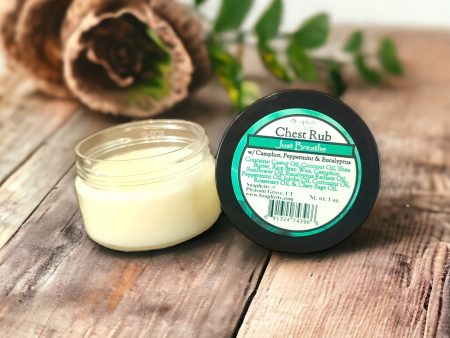 Just Breathe Chest Rub with Camphor & Eucalyptus Radiata Online Sale