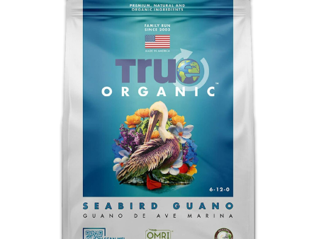 True Organic Seabird Guano Dry Fertilizer, 6-12-0, OMRI, 4 lbs. Cheap