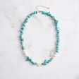 Turquoise Pearl Heart Charm Necklace Online