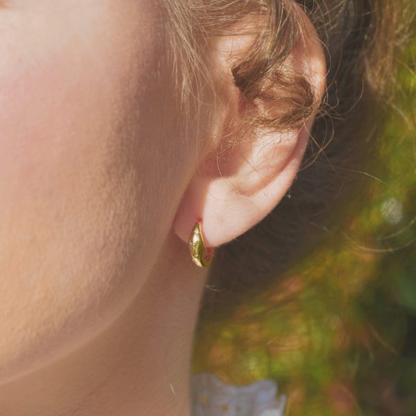 Octagram Star Hoop Earrings Online now