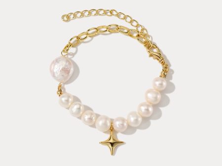 Pearl Star Bracelet For Discount