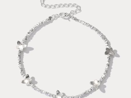 Silver Butterfly Bracelet Online Sale