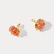 Vintage Agate Stud Earrings Discount