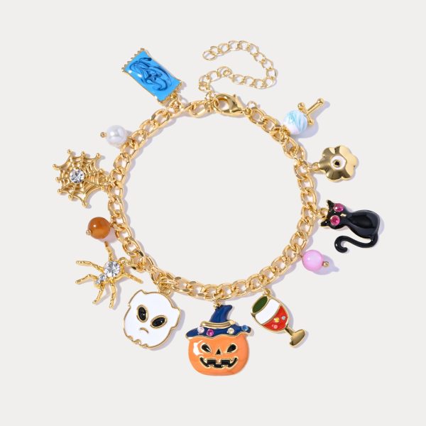 Halloween Charm Bracelet For Cheap