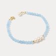 Blue Pearl Bracelet Hot on Sale