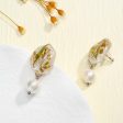 Czech Crystal Flower Earrings on Sale