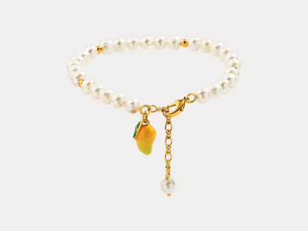 Mango Pearl Bracelet For Discount