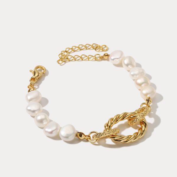 Pearl Hollow Bracelet Discount