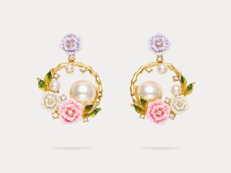 Wild Rose Garland Earrings Online