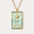 The Moon Tarot Necklace Cheap