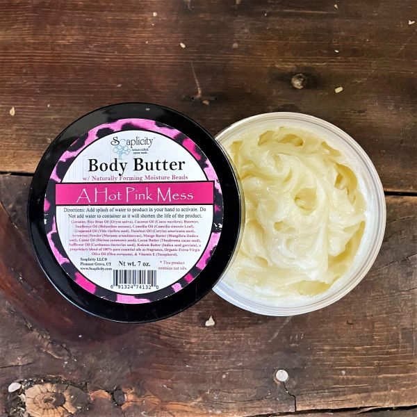 A Hot Pink Mess Body Butter For Discount