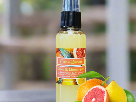 Citrus Breeze Room & Linen Spray Online now