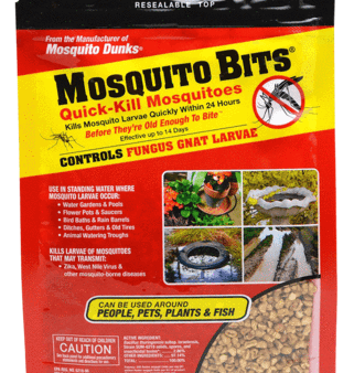 Summit Mosquito Bits for Control of Fungus Gnats in Plants, 8 oz. Supply