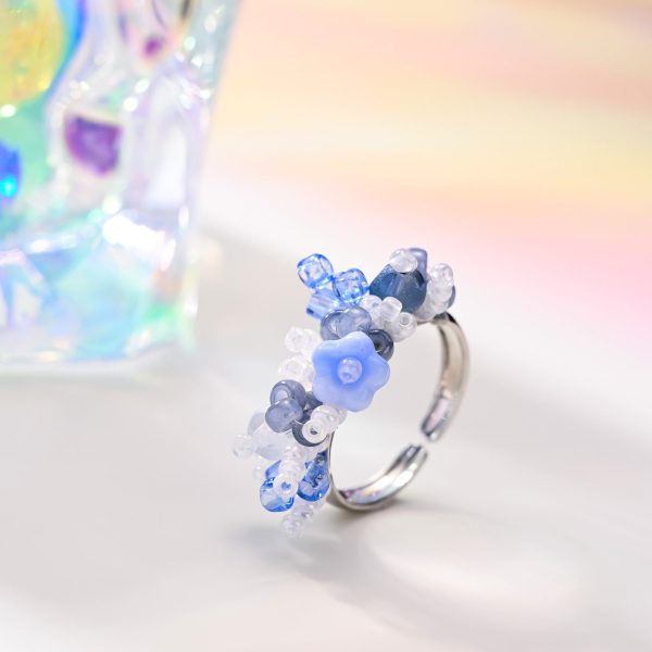 Czech Crystal Ocean Rings Discount