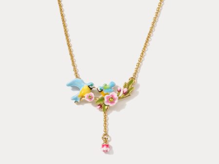 Blue Tit Necklace on Sale